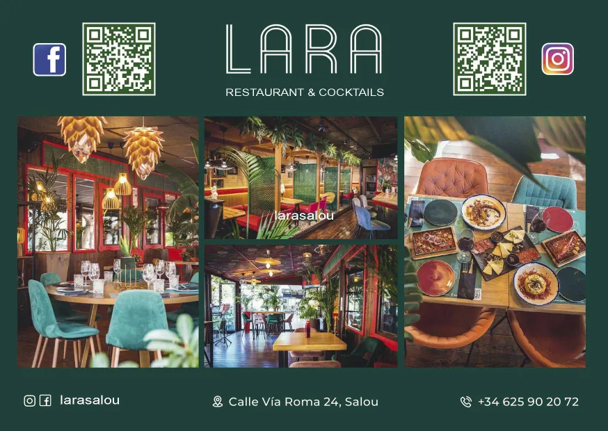 Restaurant Lara Cocktails Salou Spain